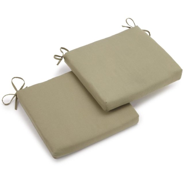 Coussin de Chaise en Sergé de 20 Po sur 19 Po (Ensemble de Deux)