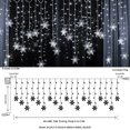 thumbnail image 2 of Staron 13ft Christmas Lights, LED Snowflake String Lights Party Wedding Holiday Indoor Outdoor Christmas Tree Decorations, 2 of 2
