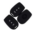 thumbnail image 1 of Decodeary 3pieces Car Key In Style Silicone Car Key Case Non-toxic Silicone Car Key Cases black, 1 of 6