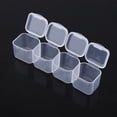 thumbnail image 4 of Boîte de Rangement Ajustable en Plastique Transparent 28 Compartiments pour Comprimés Pilules Bijoux, 4 of 8