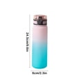 thumbnail image 3 of Birdeem Outdoor Sports Water Bottle, Portable Large Capacity 22oz Design, Leak-Proof with Built-in Filter and Gradient Color, High-Temperature Resistant for Travel, Gym, Hiking, 3 of 9