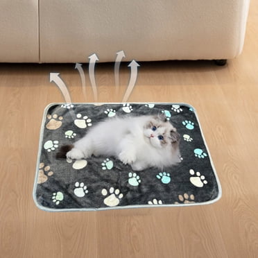 Drppepioner Blankets & Throws-Pet Blanket Blanket Flannel Blanket Pet Sleeping Mat for Cats and Dogs General Small and Medium-sized Pet Sleeping Mat