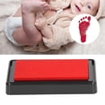 thumbnail image 4 of Baby Footprint Ink Pad, PVC Easy Cleaning Meaningful Baby Ink Pad Lasting Memories With Paper For Pets Red Ink, 4 of 8