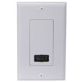 thumbnail image 1 of HDMI Single Wall Plate - D200E1V, 1 of 1