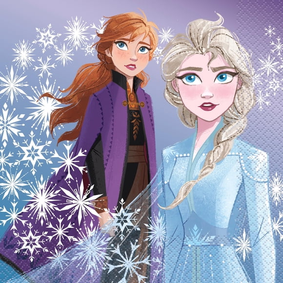 Unique Industries' Frozen 2 Blue Lunch Napkins, 16ct