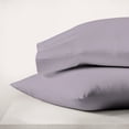 thumbnail image 5 of Purity Home 100% Organic Cotton Pillowcases, 300 Thread Count Percale, Breathable, Super Soft, & Cozy 2-Piece - King Lavender, 5 of 5