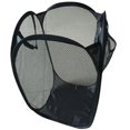 thumbnail image 2 of SHISUYAN Foldable Up Easy Open Mesh Laundry Clothes Hamper Basket for College Dorm (Black), 2 of 8