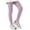 Purple, variant on YOUSNH Girls Athletic Leggings Kids Dance Running Yoga Pants Workout Dance Tights Girls Pants Black 10-12 Years