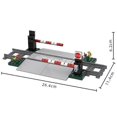 thumbnail image 5 of Moc Creative Expert Ideas City Train Railing Crossing Railway Express Bricks Building Blocks Diy Toys For Children Gifts Banmo, 5 of 5