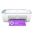 thumbnail image 1 of HP Deskjet 2842e All-in-One Printer, w/ 6 months free Instant Ink - Skyride, 1 of 7