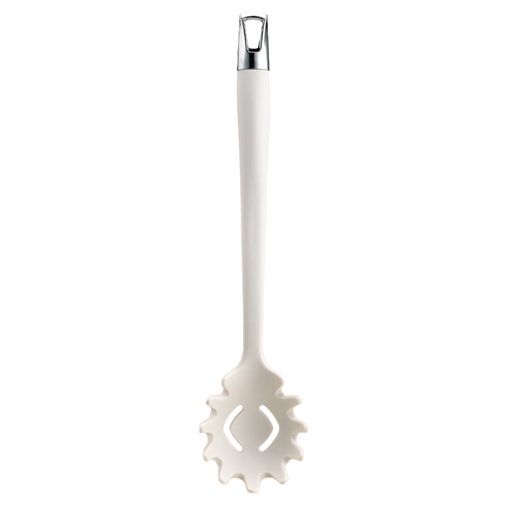 Fourchette à Pâtes en Silicone Cuillère pour Spaghetti Cuillère à Pâtes Résistante à la Chaleur Cuillère à Nouilles