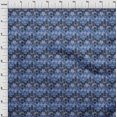 thumbnail image 3 of oneOone Popeline de Coton Tissu Imprimé Chevrons Ikat BTY 42 Pouces de Large, 3 of 4