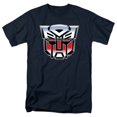 thumbnail image 1 of Transformers Autobot Logo Navy Blue Men's T-Shirt-Large, 1 of 1