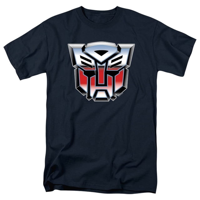 Transformers Autobot Logo Navy Blue Men's T-Shirt-Large