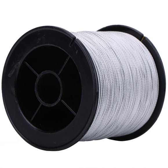 Ligne de Pêche Multifilament 4 Brins Ligne de Poisson 4 Brins Ligne de Pêche Ligne de Poisson de Mer 1 Pce 300 m Tressé PE 4 Brins Super Résistantes Lignes de Pêche Corde de Poisson Multifilament Gris