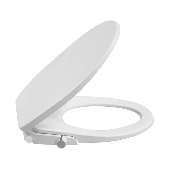 Bidet Toilet Seat, Non-Electric Toilet Seat, Dual Self-Clean Nozzle, Soft Closed Toilet Lid, Bidet Sprayer Ambient Water Temperature