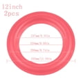 thumbnail image 2 of MesaSe Caisson de Basses Haut-Parleur Rouge Mousse Caoutchouc Bords Enveloppants Anneaux Antipoussière Remplacement, 2 of 17