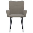 thumbnail image 2 of vidaXL Dining Chairs 2 pcs Light Grey Velvet, 2 of 5