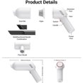 thumbnail image 3 of Handheld Vacuum Cleaner Cordless: Mini Rechargeable Hand Vacuum with Strong Suction, Portable Wet Dry Car Vacuum for Carpet Car, 3 of 9
