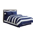 thumbnail image 1 of Hamshire Navy 8 Piece Comforter Set, 1 of 3