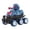 B, variante sur Jouet de Voiture-tank Collision Déformation Peut Tirer Voiture-tank Véhicule Tout-Terrain Inertiel à Six Roues Anniversaire Noël Poteau Jeu Peinture Enfants Tout-Petit Construction Âge 2-4 Cubes pour Garçons Préscolaire 3-5 Filles Garçons