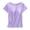 Light Purple, variant on Product Category Women's Tanks & Short Sleeved T Shirt with Chest Pad Bra Cup Semi Sleeve Vest Pajamas