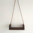 thumbnail image 3 of Esquirla Newborn Photography Props Wooden Baby Swing Chair Coffee, 3 of 7