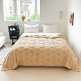 thumbnail image 1 of Double Soccer Grid Blanket Tower Velvet & Velvet Thickened For Warmth, 1 of 9