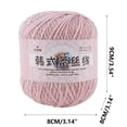 thumbnail image 3 of Wzzjkit Yarn for Crocheting Multicolor Lace Thread DIY Woven Mercerized Baby Fine Thread Crochet Yarn for Crocheting & Knitting, Gift Beginners and Adults, Yarn, 3 of 5