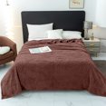 thumbnail image 4 of Danhjin Polyester Blanket Color Style Taffeta Comfortable Fleece Blanket Sofa Leisure Throw Blanket Fall Throw Blanket, 4 of 6