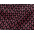 thumbnail image 4 of oneOone Viscose Jersey Fabric Floral Block Printed Craft Fabric BTY 60 Inch Wide, 4 of 5