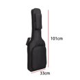 thumbnail image 2 of Electric Guitar Bag Backpack Adjustable Shoulder Strap Padded Backpack Waterproof Guitar Waterproof Black, 2 of 9