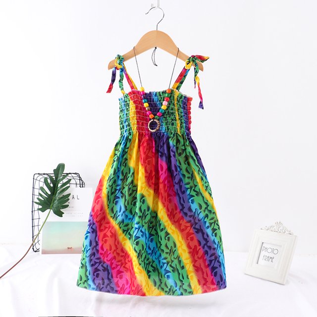LEEy-world Robe Tutu Mode pour Filles Bébé Robe Tutu en Coton pour Tout-Petits Robes en Tulle Sans Manches pour Filles Robe Princesse, Vert