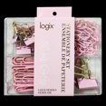 thumbnail image 1 of Ensemble de papeterie Logix rose, 1 of 3