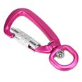 thumbnail image 3 of Carabiner Lixada Swivel Carabiner Clip 360 Rotatable  Carabiner Small Auto Locking Carabiner Rotational Hammock Hanging Clip Pet Leash Hook, 3 of 7