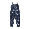 thumbnail image 1 of EYIIYE Tenue d'Été pour Petite Fille, Combinaison à Bretelles Sans Manches à Col Rond, 1 of 8