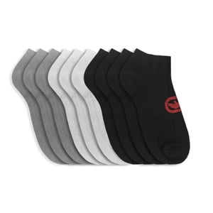 20 Nombre de paires Ecko Chaussettes sportiques de base pour hommes à sec rapide