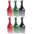 thumbnail image 1 of 6pcs Afro Comb Hair Pick Comb Hairdressing Styling Tool for Natural Curly Hair, 1 of 7