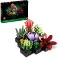 thumbnail image 1 of Artificial Succulent Plants Set for Adults Home Decor Birthday Housewarming Creative Gifts Plant Collection Bouquet Kit, 1 of 2