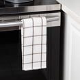 thumbnail image 4 of Fabstyles Cotton Solo Waffle Weave Kitchen Towels, Extra Large Dish Cloths, Super Absorbent and Quick Dry Tea Towels with Hanging Loop, 18x28 Inches, Set of 4, 4 of 5