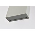 thumbnail image 2 of Living District Raine Modern Silver Integrated LED Wall Sconce 4.75 in, 2 of 7