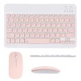 thumbnail image 1 of YOPTOP Mini Clavier Bluetooth Sans Fil Compatible avec iPad 9th 2021/ 8th 2020 / 7th Generation 10.2 Pouces iPad Pro iPad Air iPad Mini Tous les iPhones et Autres Appareils Compatibles Bluetooth, Rose, 1 of 6