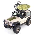thumbnail image 2 of Fits 2007-2018 Jeep Wrangler JK Rugged Ridge Roof Rack 11703.01 Direct Fit; 300 Pound Load Capacity; Tilts For Access To Sunrider Soft Top/Freedom Hard Top; Powder Coated; Black; Steel, 2 of 2
