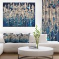 thumbnail image 1 of Design Art - Lustre Vintage en Cristal Bleu, 1 of 3