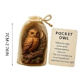 thumbnail image 3 of Meitianfacai Pocket Animal Christmas Card Miniature Holiday Greeting With Heartwarming Message For Festive Gift Giving And Seasonal Cheer, 3 of 5