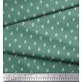 thumbnail image 2 of Soimoi Rayon Fabric Dot & Geometric Ethnic Print Sewing Fabric Yard 42 Inch Wide, 2 of 3