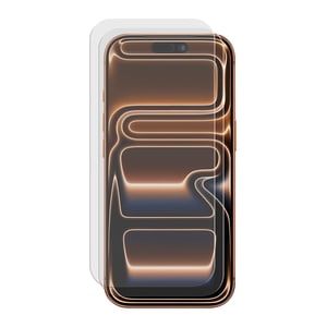 Onn 2-Pack Protections d'écran en verre trempé de qualité supérieure anti-rayonnement et impact pour iPhone 17 Pro Max