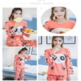 thumbnail image 3 of Printemps et Automne Femmes Vêtements de Nuit à Manches Longues Costumes O-Cou Pyjamas et Pantalons Ensembles Plus Size Service à Domicile Ensemble, 3 of 9