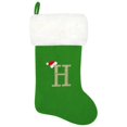 thumbnail image 1 of SUTENGDA 20 Inches Monogram Christmas Stockings Red Velvet with White Super Soft Plush Cuff Embroidered Xmas Stockings Classic Personalized Stocking Decorations for Family Holiday Season, 1 of 7