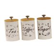 thumbnail image 3 of DOLITY Ensemble de 3 Pcs de Contenants de Cuisine Simples et Modernes pour Café Thé Sucre Ensemble Dessin Animé, 3 of 9